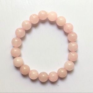 Rose Quartz Unisex Bracelet